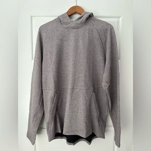 New! Men’s Lululemon At Ease Hoodie in Rare! Lunar Rock in Large